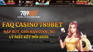 FAQ Casino 789BET: Nạp Rút & Giới Hạn 2026